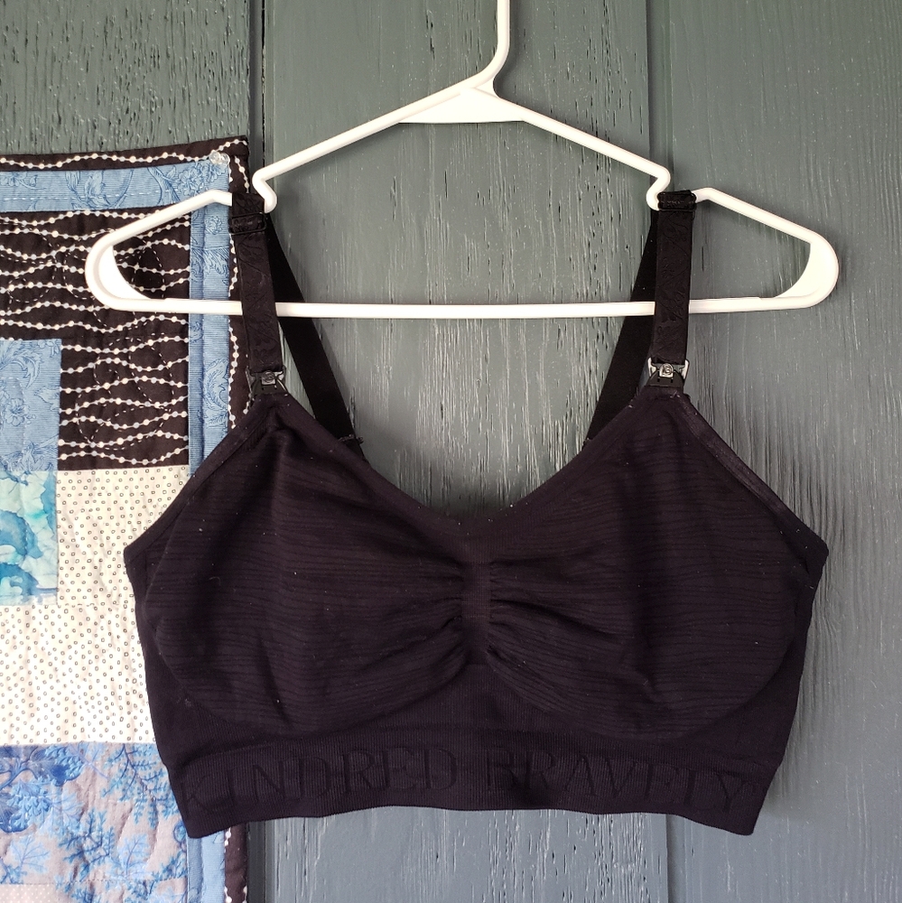 Kindred Bravely Black Nursing/Pumping  Bra